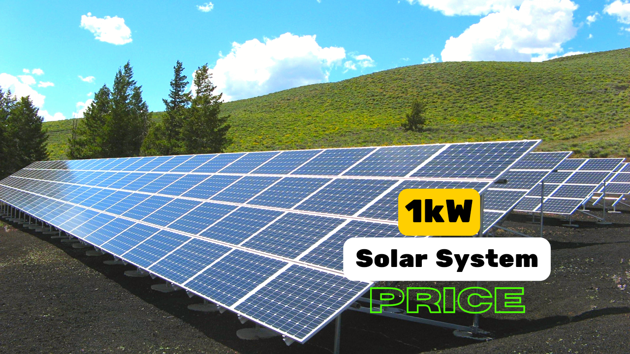 1kW Solar System Price